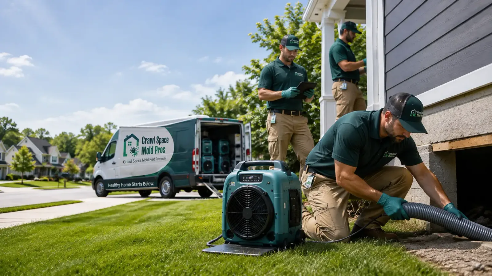 Crawl Space Mold Removal in Vestal, NY